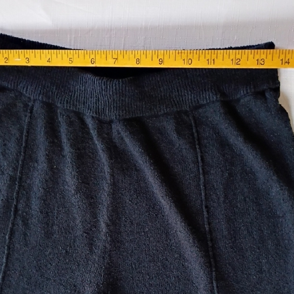 Fre People -free-East Women's Black Wide-Leg Beach Kats Pants Size XL - Picture 9 of 12